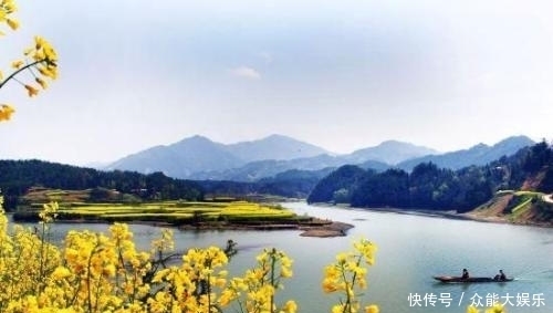 陕西汉中红寺湖，人少景美的小江南，春来油菜花开不输婺源宏村