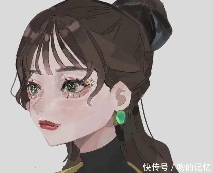 不一样的迪士尼公主动漫女生头像~|插画头像| 公主