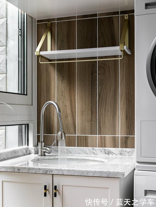 空间|121㎡美式与北欧的邂逅，许你一座城中的温暖港湾！