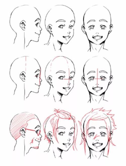 头发的绘画方法大集合，有你们要古风发型吗？