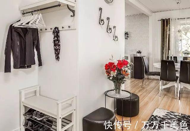 小户型|晒我上海65平小户型,厨房全铺大理石,鞋架放卧室门口!