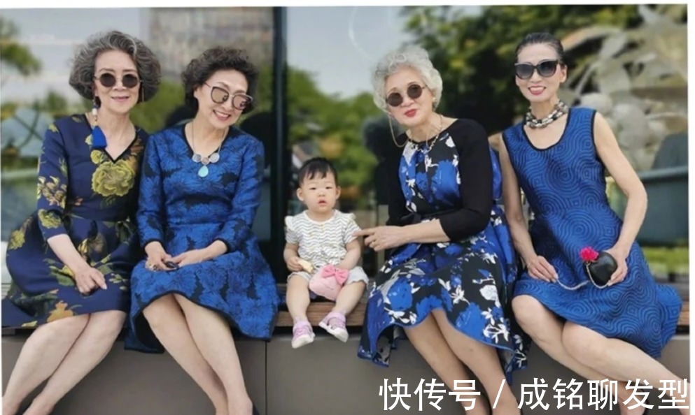 颜色|这些年过七十的奶奶太会穿!端庄优雅不做作,个个都是搭配高手