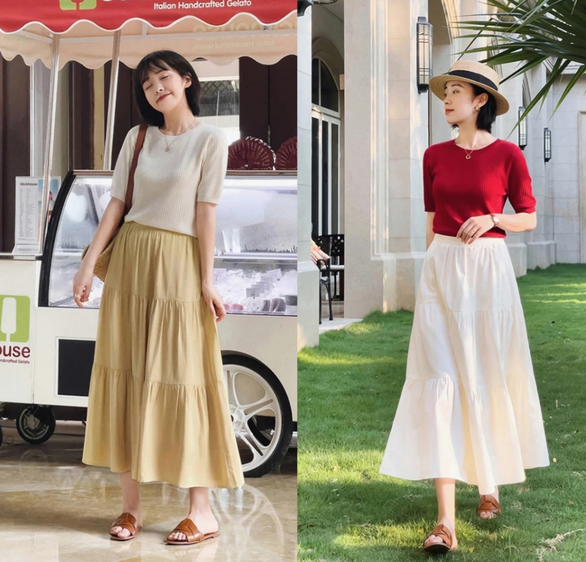 世面|见过世面的女人,穿衣从不将就,优雅温柔的基础款更能穿出高级感