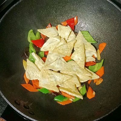 豆腐|杂蔬炒豆腐