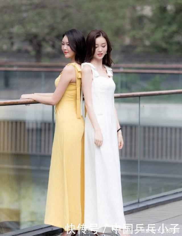 时髦|美女选择的这条吊带裙,真的把个性发挥到极致,超时髦