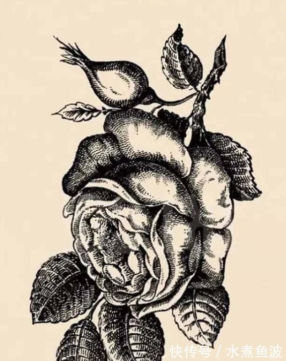 痴呆|最新老年痴呆测试题花朵中有一张女人的脸，你能在10秒内找到吗