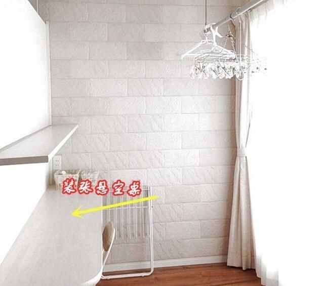 一块板|阳台晾晒衣服,下面装隔板,还是日本人讲究,从此叠衣服方便多了