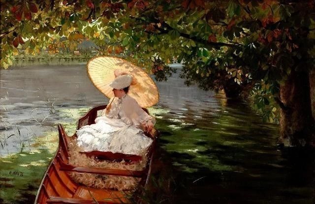 德·尼蒂斯!意大利大画家德·尼蒂斯的油画作品,莫名的好看,耐看,非常喜欢