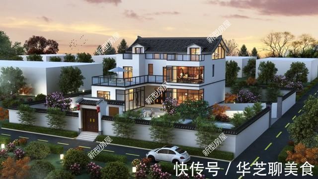 效果图|10套中式别墅图纸分享,多少人梦寐以求的家,最后两套造价超百万