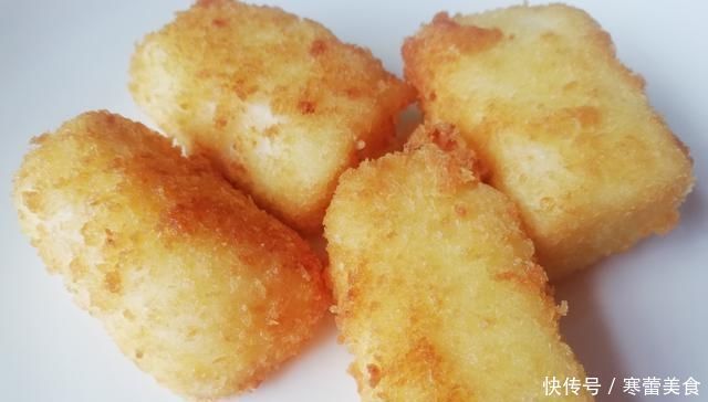 脆皮炸鲜奶，要么不凝固，要么一炸就糊，教你轻松制作