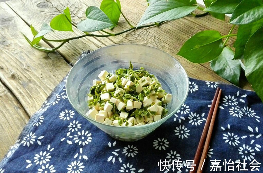 开胃菜|香椿拌豆腐，开胃解馋，味道鲜美