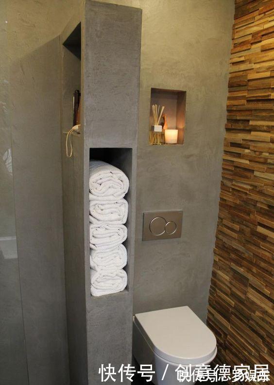 壁龛|不用打柜子,现在越来越多人在卫生间砌25公分壁龛,好处太多了