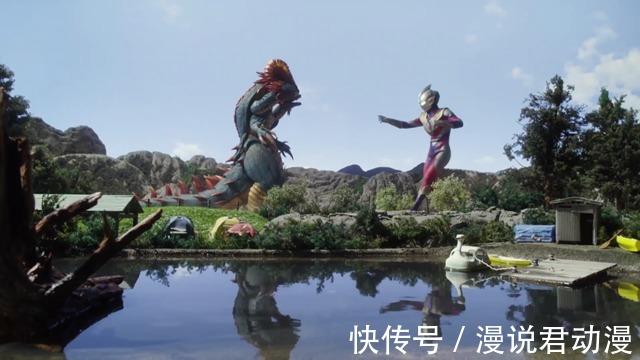 贾高尔贡|特利迦:作为卡姐的忠犬,石化暗魔兽贾高尔贡,眼睛为何没变红