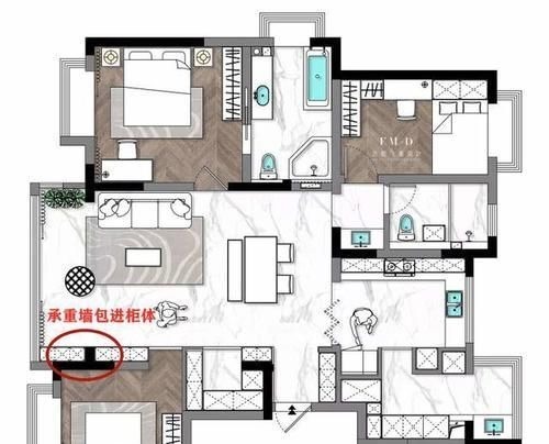 客厅|都是过来人经验,记牢5个方案,改完阳台两侧承重墙,档次上来了