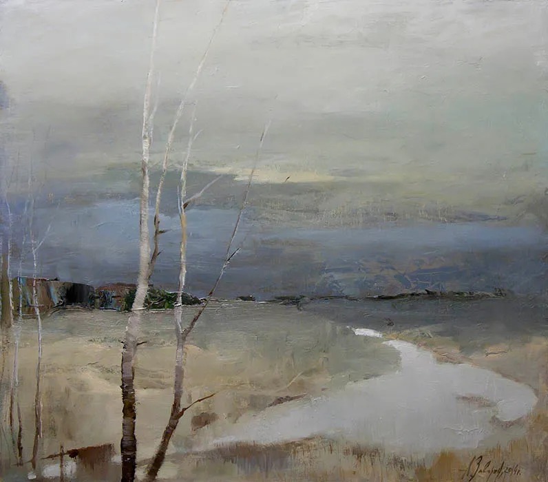 笔触@笔触率性,优雅朦胧的风景油画,迷人!