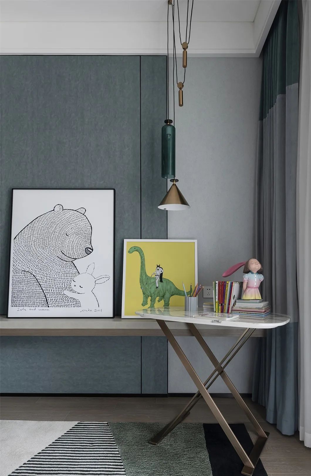 布置|360㎡现代高级灰，舒适优雅的别墅，生活令人羡慕