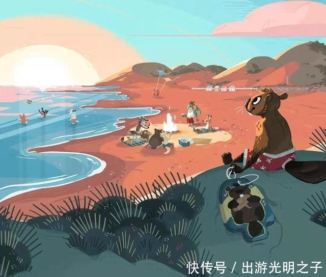 迪斯尼童话世界,法国插画师笔下的冒险之旅