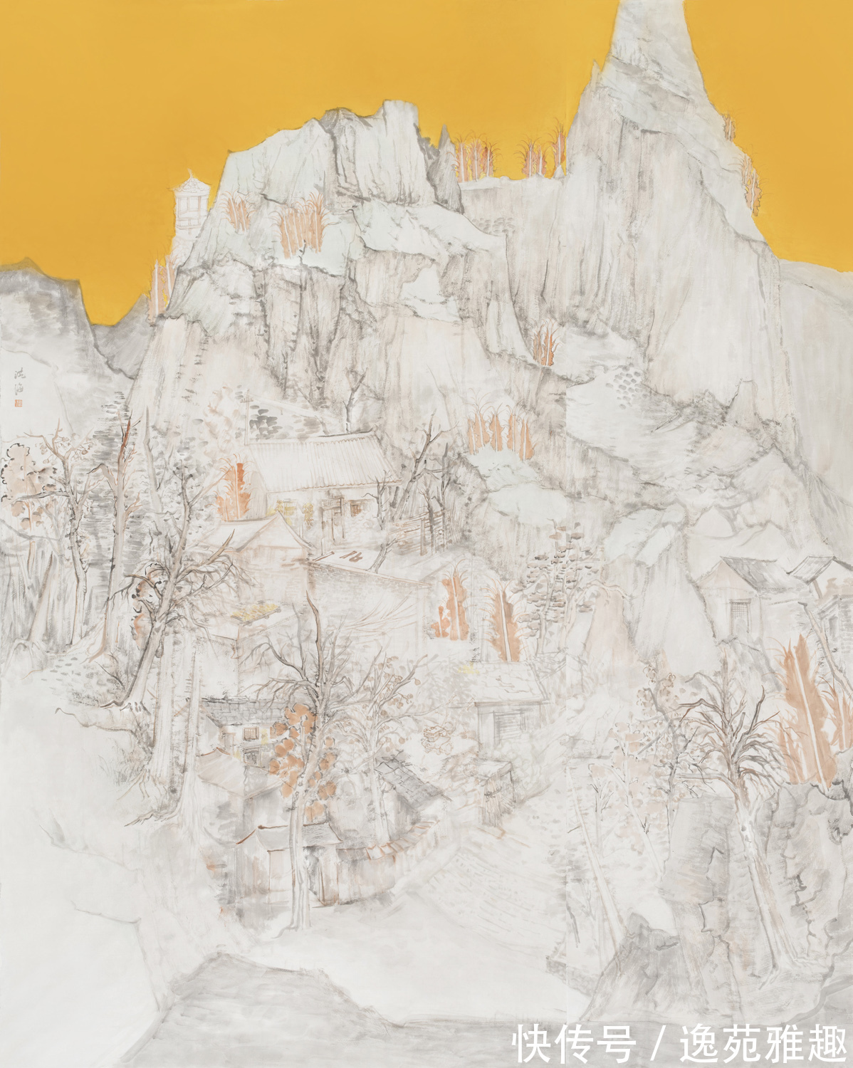 河南省@「画作欣赏」心怀天地，气度不凡！画家刘洪海作品欣赏