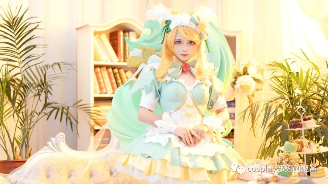 cos:王者荣耀妲己女仆咖啡cos正片@封忱