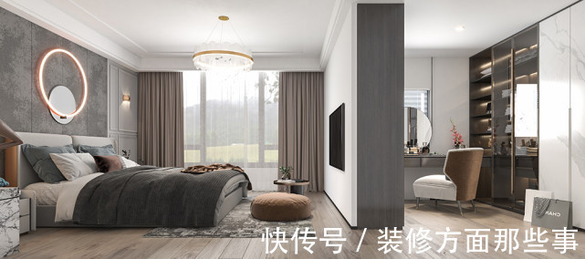低柜|100平欧式风中和了色彩的冲击,带来了优雅的气息