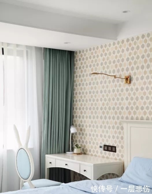 舒适|140㎡现代简约,简约空间里的一抹蓝,华丽舒适有档次