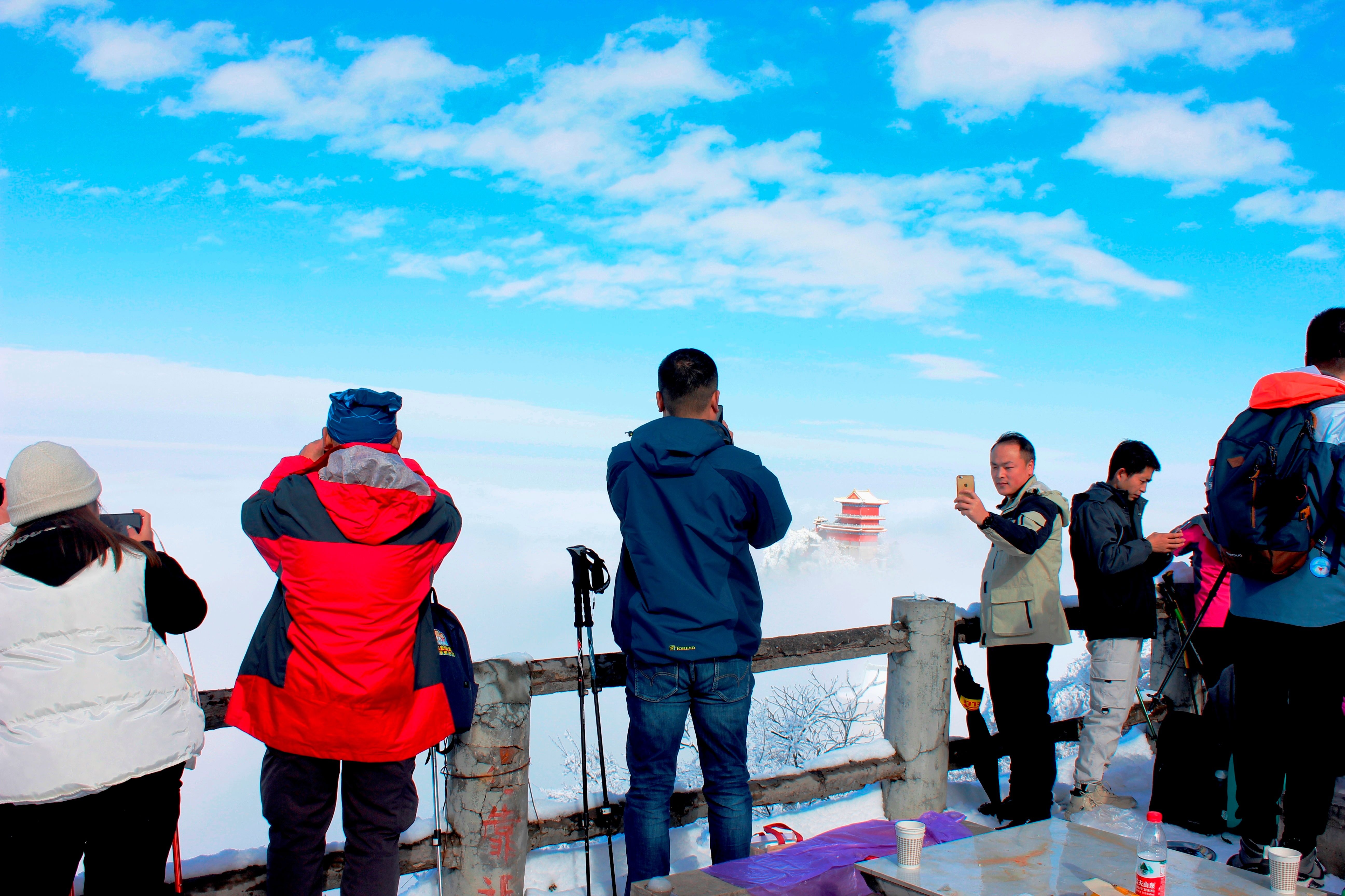 征集|【年末福利征集】雪后南五台幸遇云海