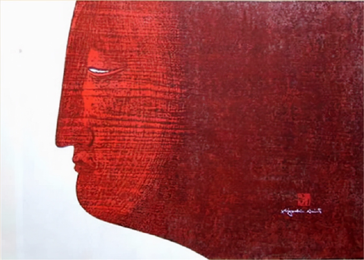 近代@日本近代版画大师斋藤清人物系列版画作品