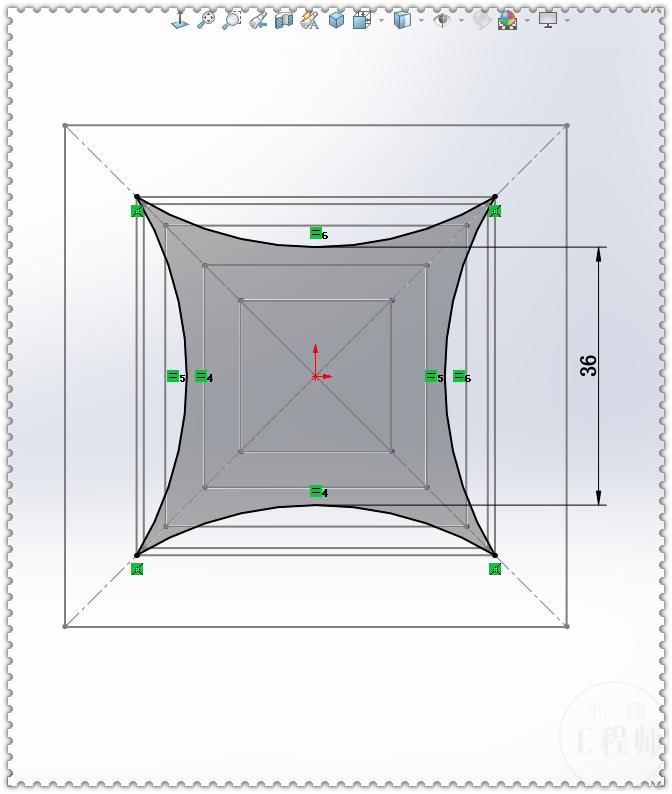 曲面扫描|用SolidWorks画一座古楼，其实一个扫描就能完成