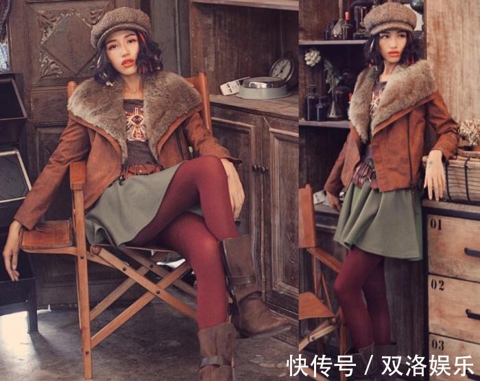 大长腿 今年流行“短款棉衣+紧身裤”减龄、帅气、时尚、超显瘦!