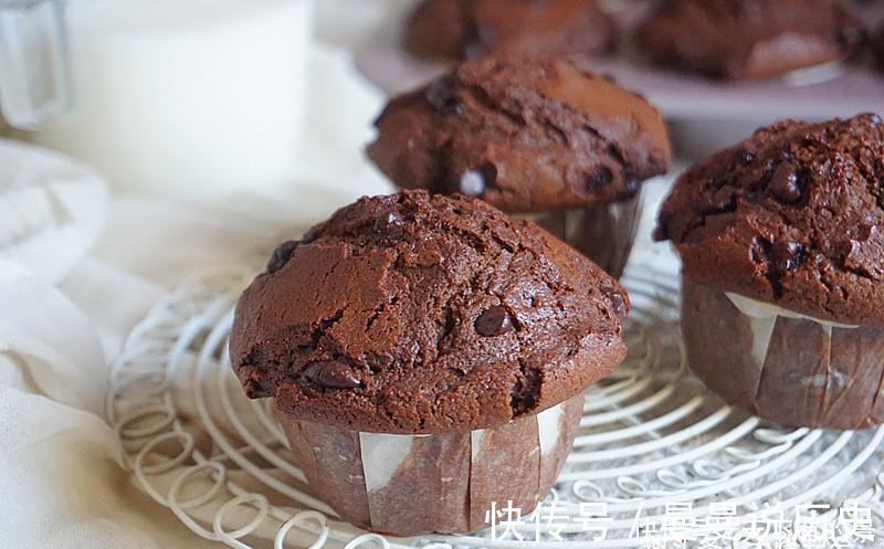 星巴克|星巴克同款蘑菇头巧克力麦芬,自己在家就能做,简单好做0失败