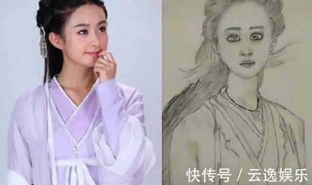 杨幂$当“菜鸟”美术生画明星,赵丽颖眼睛像铜铃,肖战与画像毫无关系