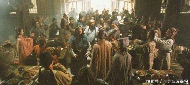 水浒传|《水浒传》:宋江戴宗李逵同桌吃饭,却被牛、羊、鱼划出"界限"