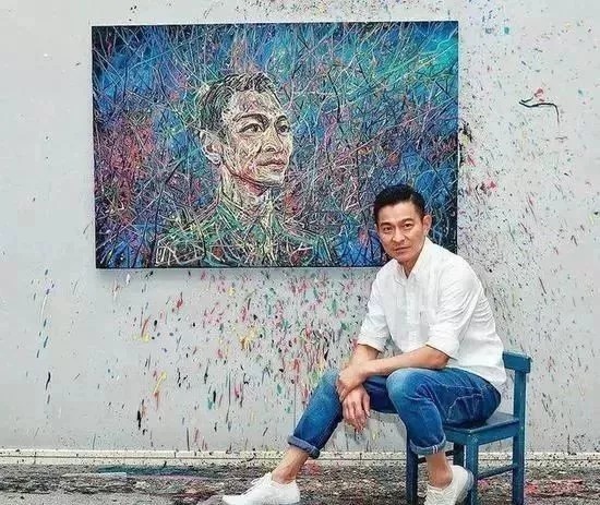 自由引导人民#他笔下画的刘德华不忍直视,丑成非洲土著,还卖1.4亿?有点厉害