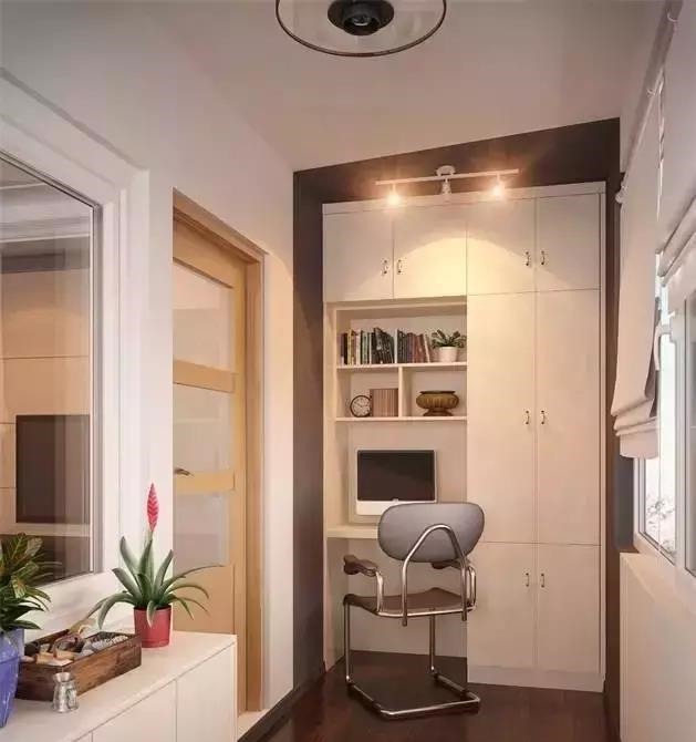 吊柜|老公只是把阳台这样一改，瞬间多出一间半房，真是太聪明了