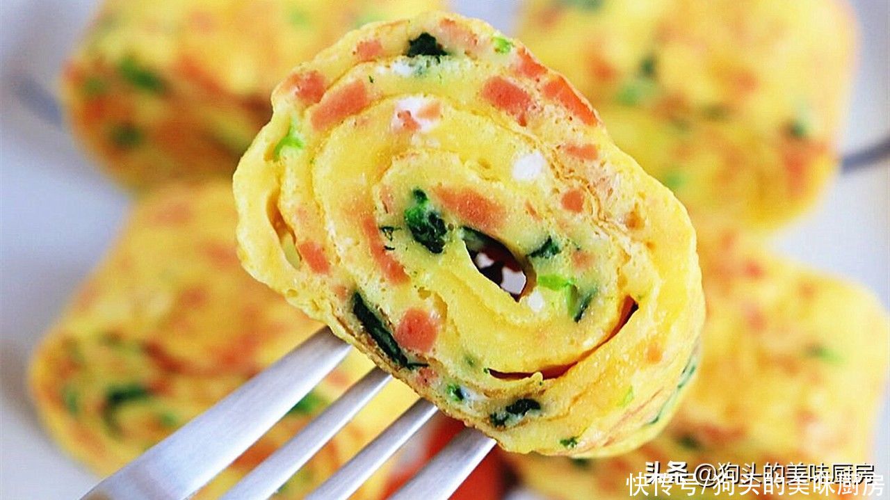 香肠|天热不想做饭，教你十分钟做法，有菜有蛋，做法简单又营养