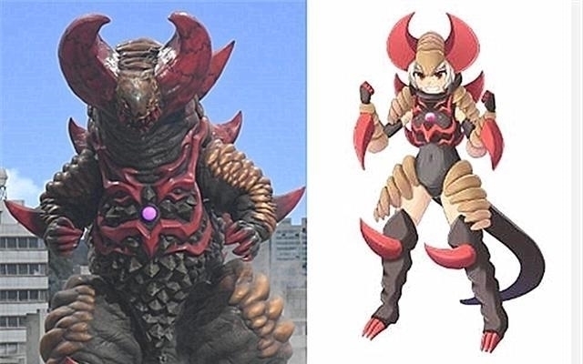 巴尔坦星人|怪兽纷纷拟人化,变身可爱的小萝莉,奥特曼还能下得了手吗?