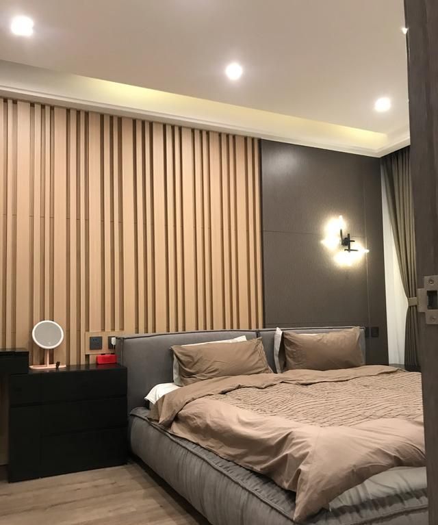 背景墙|新房装修完工,人造大理石的电视背景墙超奢华,朋友来了都被迷住