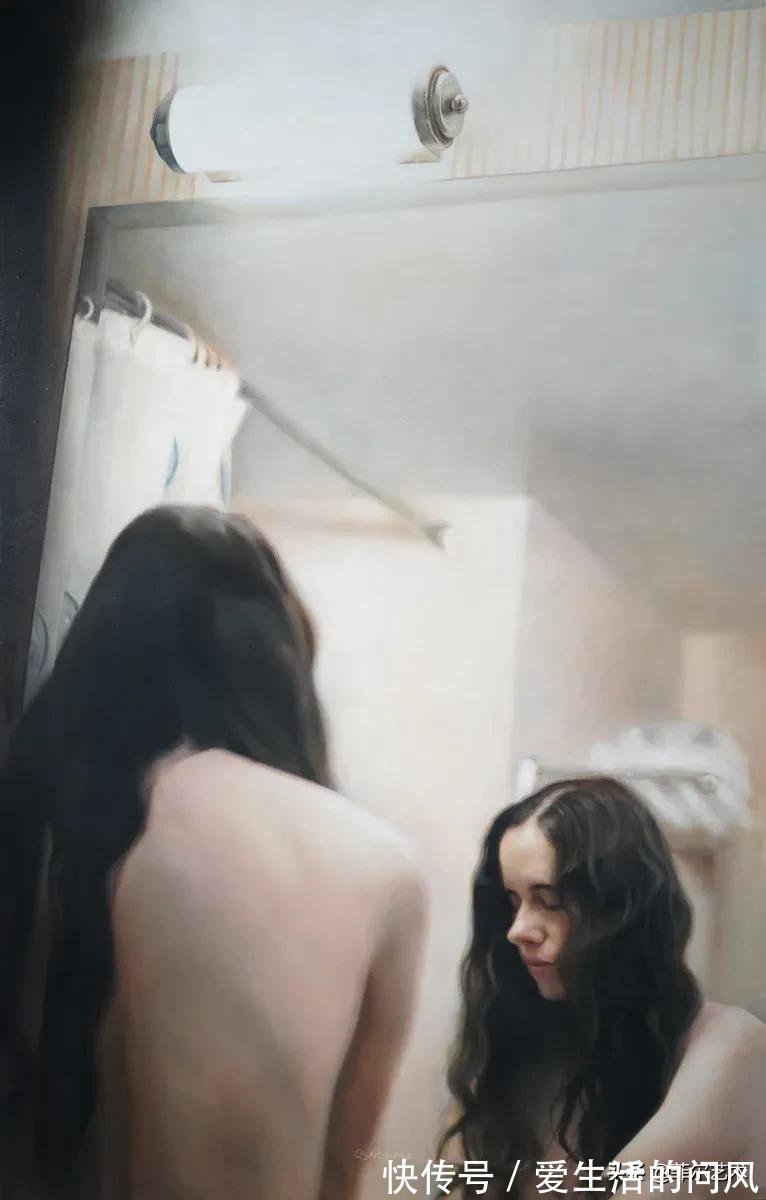 安妮·@法国画家安妮·罗达超高清、超写实人物油画作品欣赏