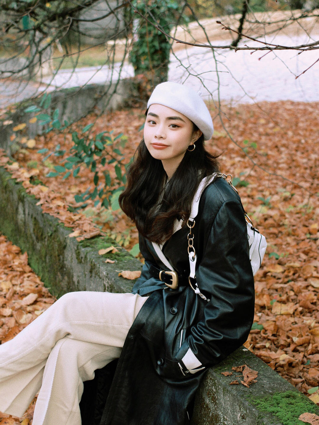 大衣|你离时髦精只差一件“皮大衣”,打扮潇洒舒适不扮嫩,适合普通人