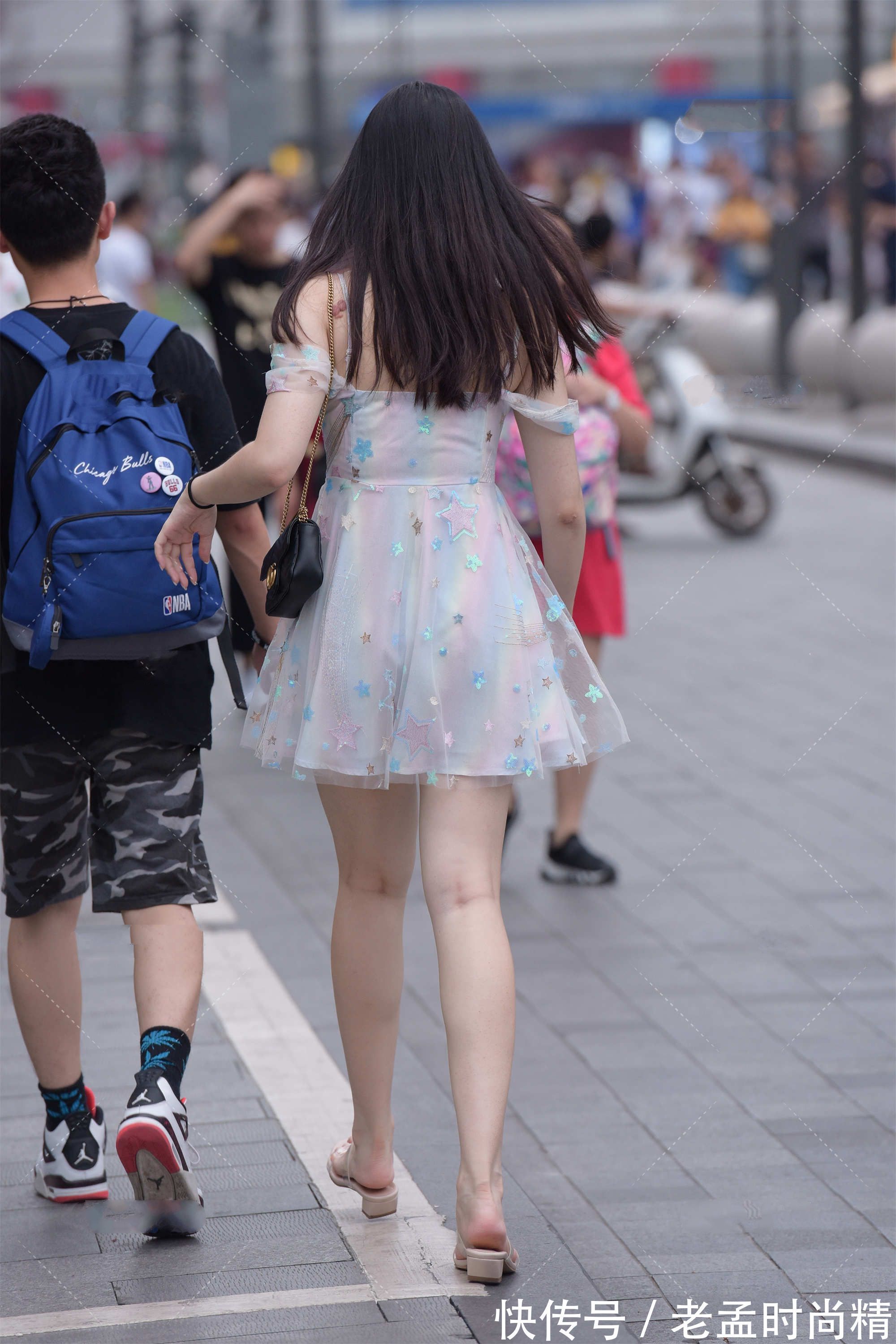 仙气十足|blingbling的仙女裙, 加上彩色亮片装饰, 仙气十足, 也太美了吧