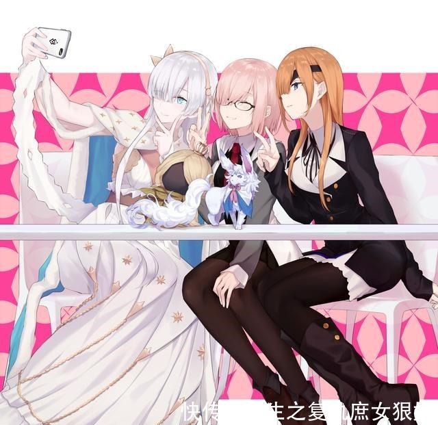 破事|FGO沙雕图永久冻土破事多,白毛皇女配麻婆