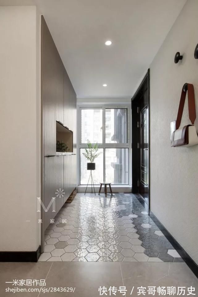 拼花|玄关是家的门面，原来地砖也可以铺得这么美~