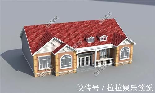 户型|一层自建房图纸,最后一款养老房的首选,图纸看完快收藏