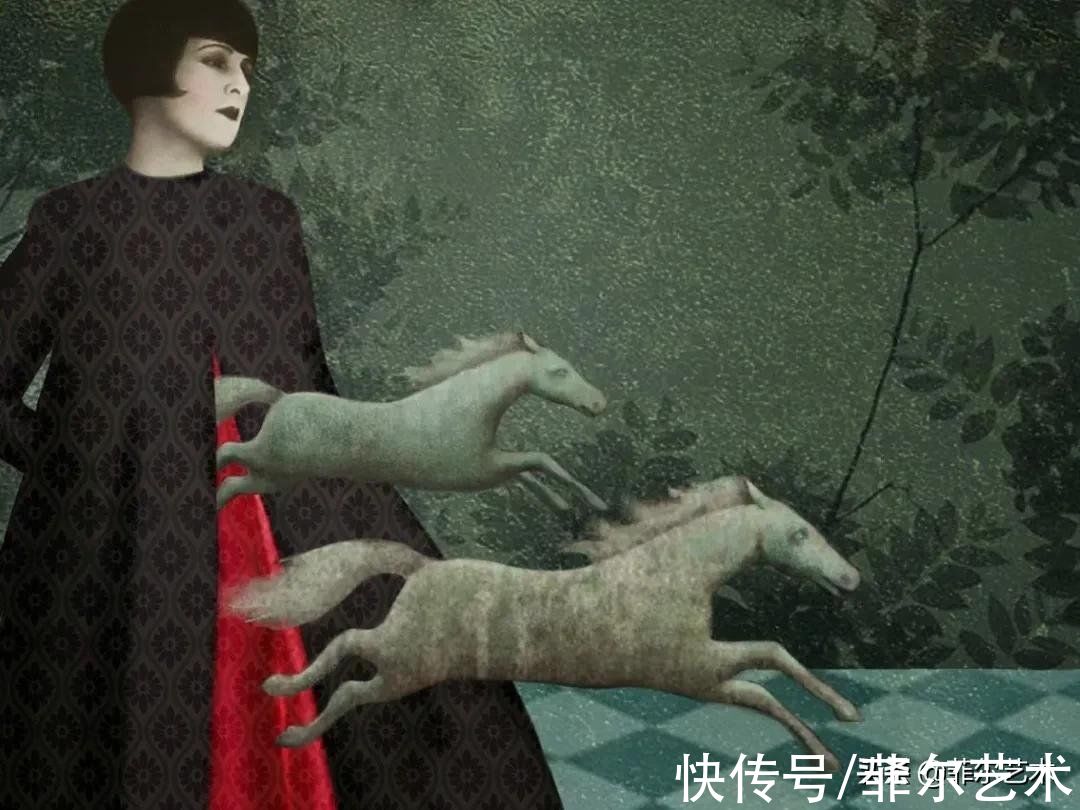 佩特里利！意大利达利亚·佩特里利超现实的、空灵的女性形象油画作品欣赏