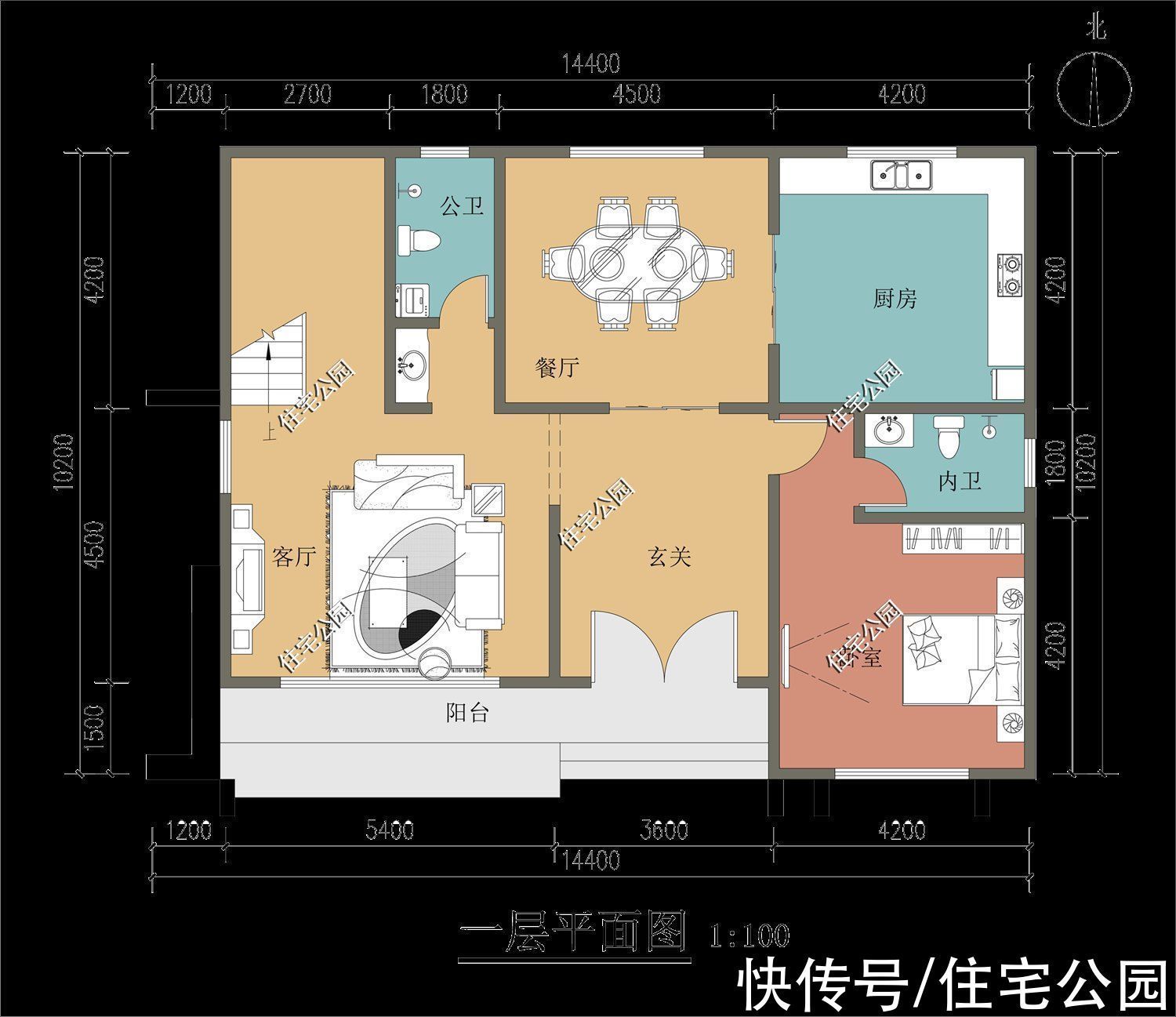 阳台|农村建房想要节约预算？小宅教你这样设计，施工难度不高还好看