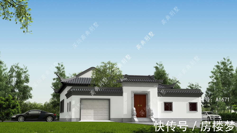 别墅|这款中式风格别墅,外观耐看大方,经得起时间的考验。