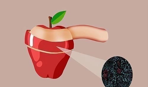 打蜡|苹果心发霉了,但外面的果肉还完好无损,这样的苹果还能吃吗?