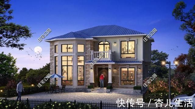 占地尺寸|终于找到25万就能盖的自建房图纸了,这3套哪个更适合农村