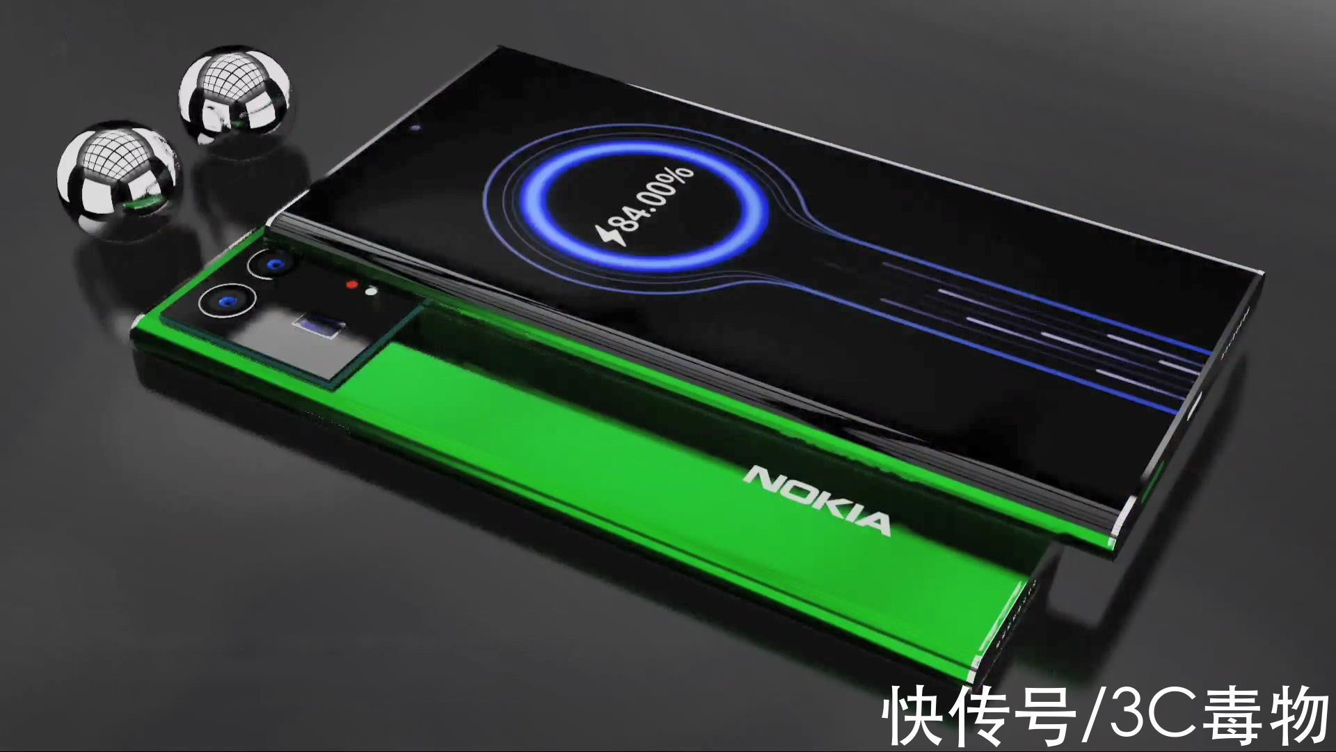5g网络|诺基亚新N72渲染图：骁龙895+蔡司双长焦，支持低轨道卫星通讯