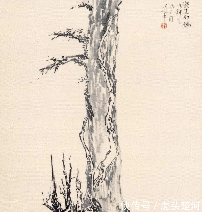 水墨山水画#中国美院｜萧散简淡，以画悟道，林海钟水墨山水画